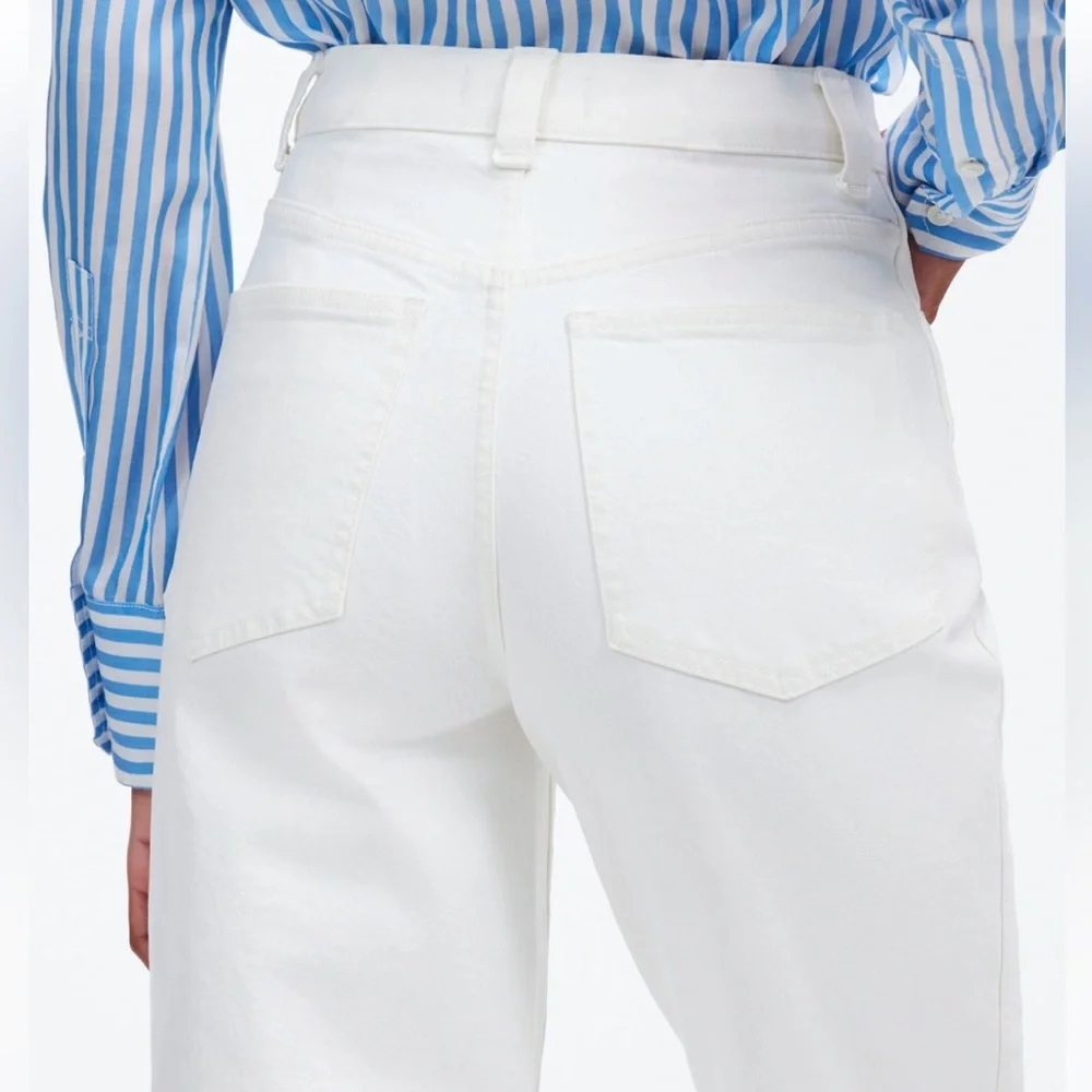 Madewell Perfect Vintage Wide Leg Crop 26 - Picture 3 of 8